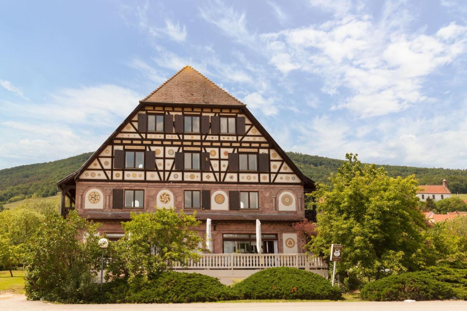 Hotel Restaurant Verger Des Chateaux, Route Des Vins Haut-Koenigsbourg Dieffenthal Ngoại thất bức ảnh